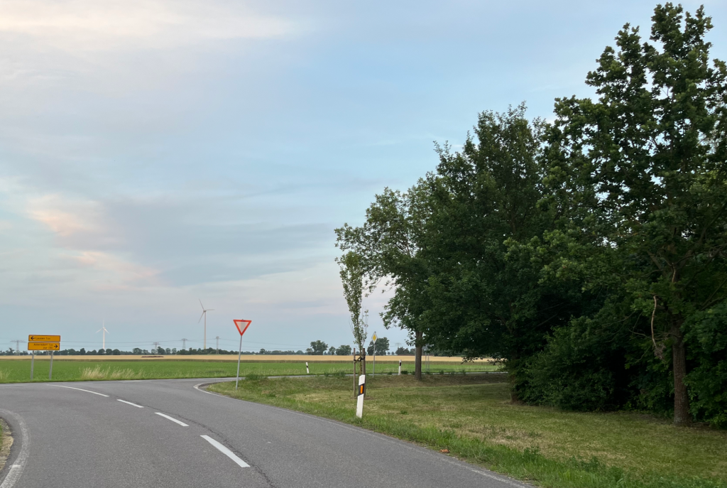 Windkraftanlagen bei Göhrenz